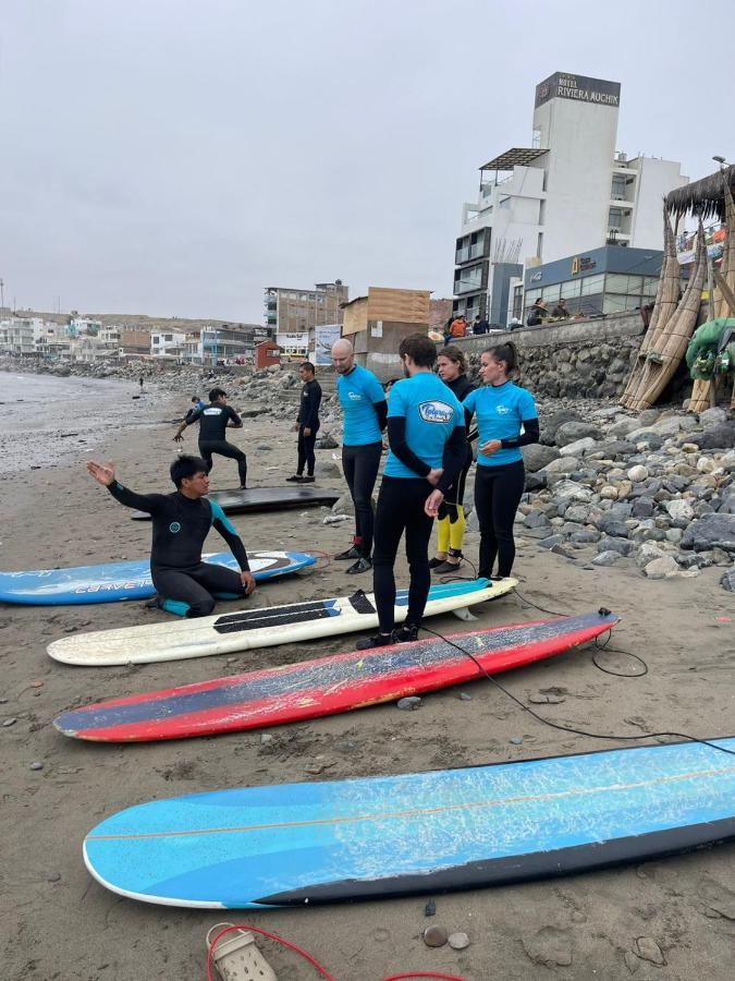 Hotel Totora Surf School Huanchaco Exterior foto