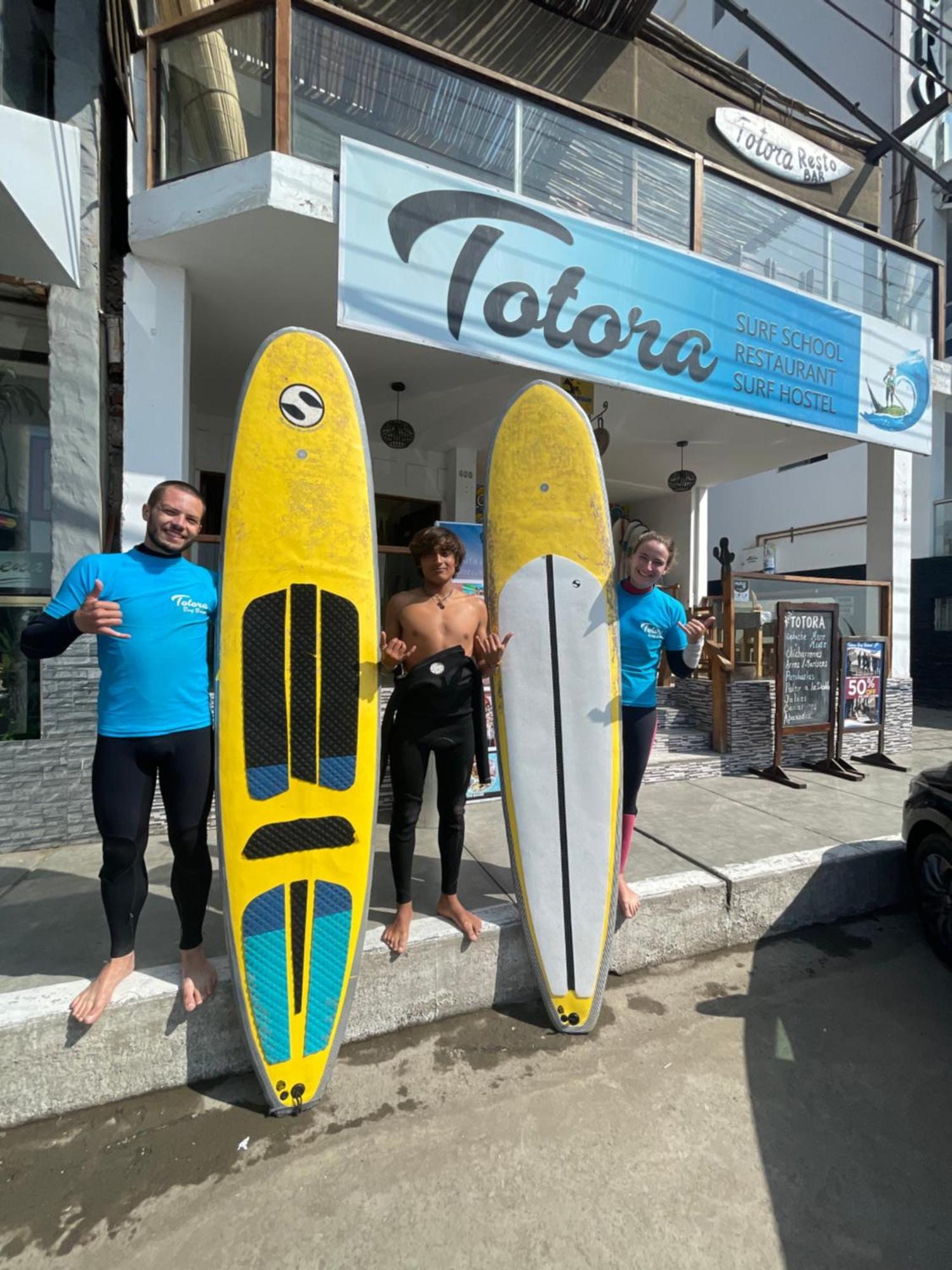 Hotel Totora Surf School Huanchaco Exterior foto