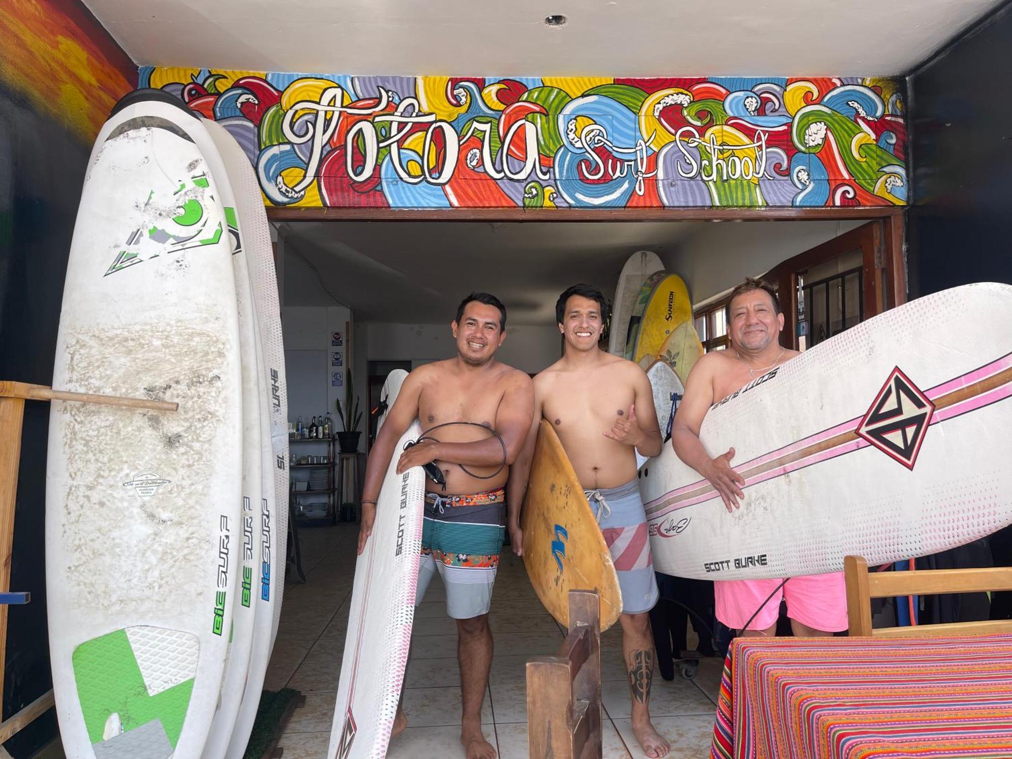 Hotel Totora Surf School Huanchaco Exterior foto